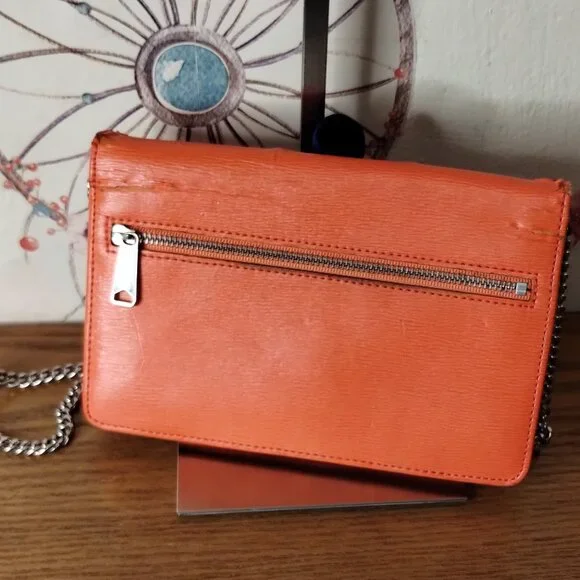 Project - Lauren Ralph Lauren Orange Crossbody Wallet - Picture 4 of 16